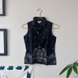 Cowgirl Sleeveless Top